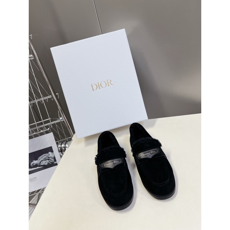 ch**an D*or leather shoes